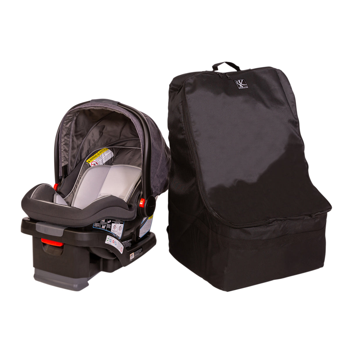 JL CHILDRESS CAR SEAT TRAVEL BAG BACKPACK BLACK The Birdhouse NZ