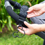 JL CHILDRESS | MICKEY MOUSE | CLIP 'N CARRY STROLLER HOOKS 2 PACK