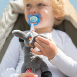ZAZU | DONNY & LIZZY | PACIFIER HOLDER SOFT TOY