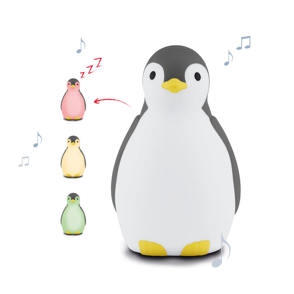 ZAZU | PAM THE PENGUIN | SLEEPTRAINER, NIGHTLIGHT & WIRELESS SPEAKER