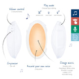 ZAZU | PHOEBE THE PENGUIN | BABY SLEEP SHUSHER WITH VOICE RECORDING